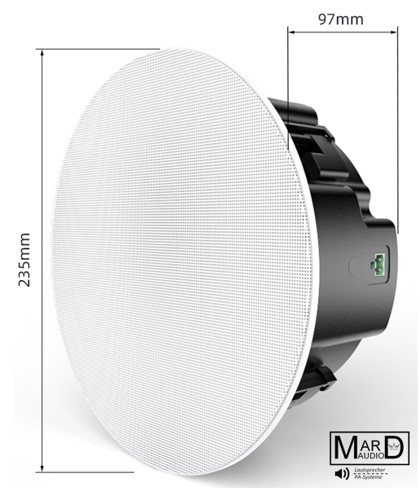 DAN-VAST-250_Premium Bluetooth 5.0 Deckeneinbaulautsprecher SET von MARD-Audio