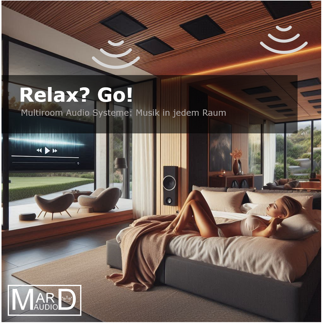 genieße Sound in jedem Raum mit WLAN Multiroom Lautsprecher von MARD-Audio