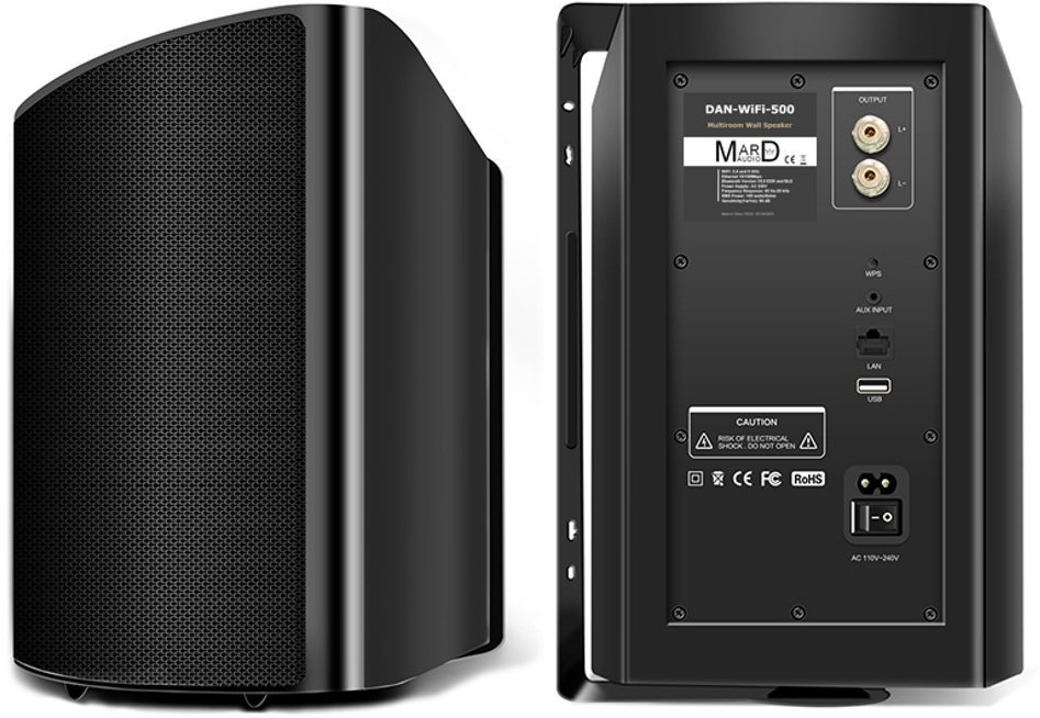 Multiroom Netzwerk Lautsprecherbox für Innen- und Aussenbereich DAN-WiFi-500