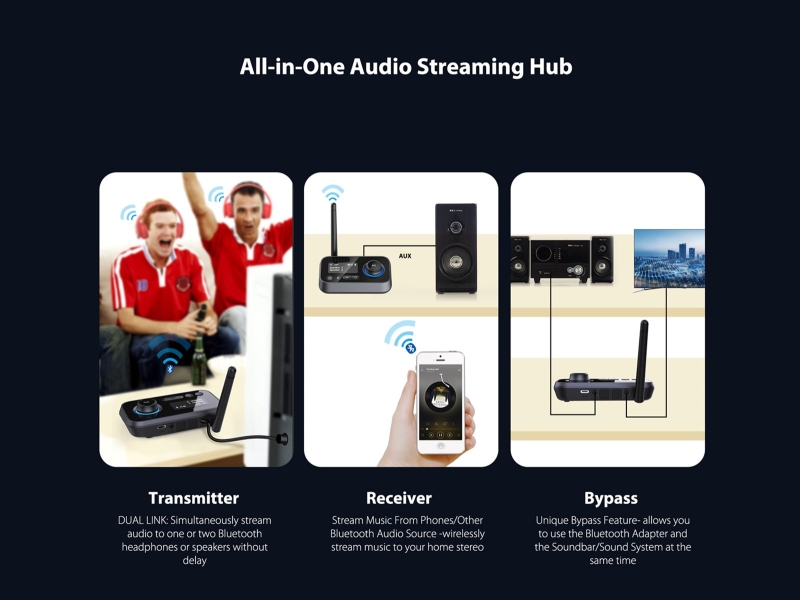 Omnitronic BDT-5.0 Bluetooth Transceiver